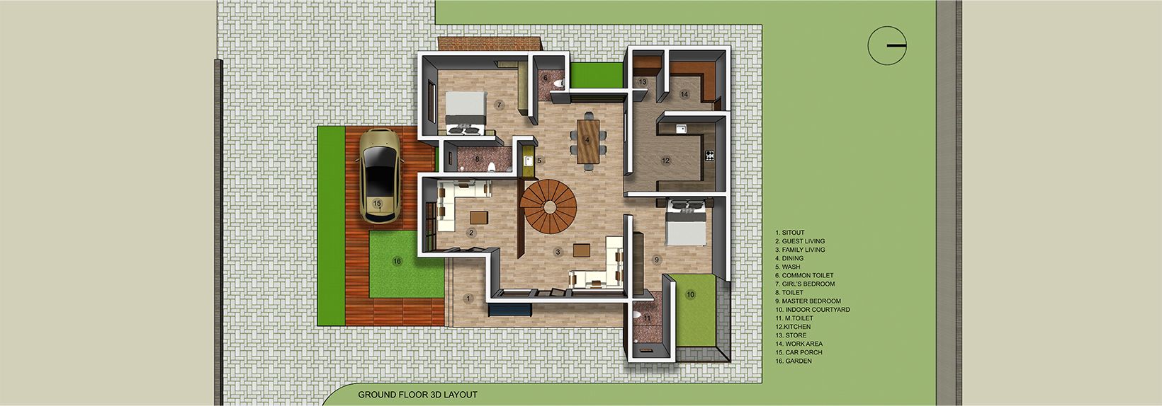 Ground floor Plan